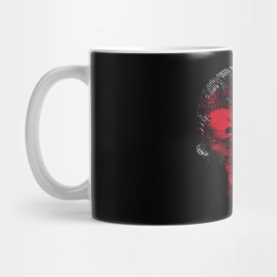 Bloody Skull Emerges Mug